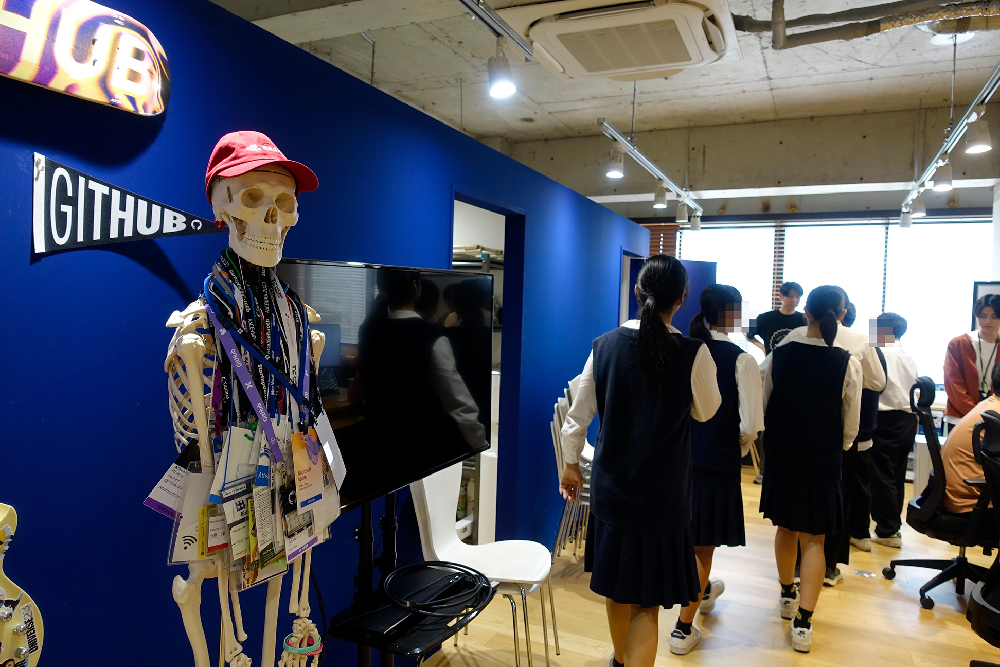 オフィスを見学