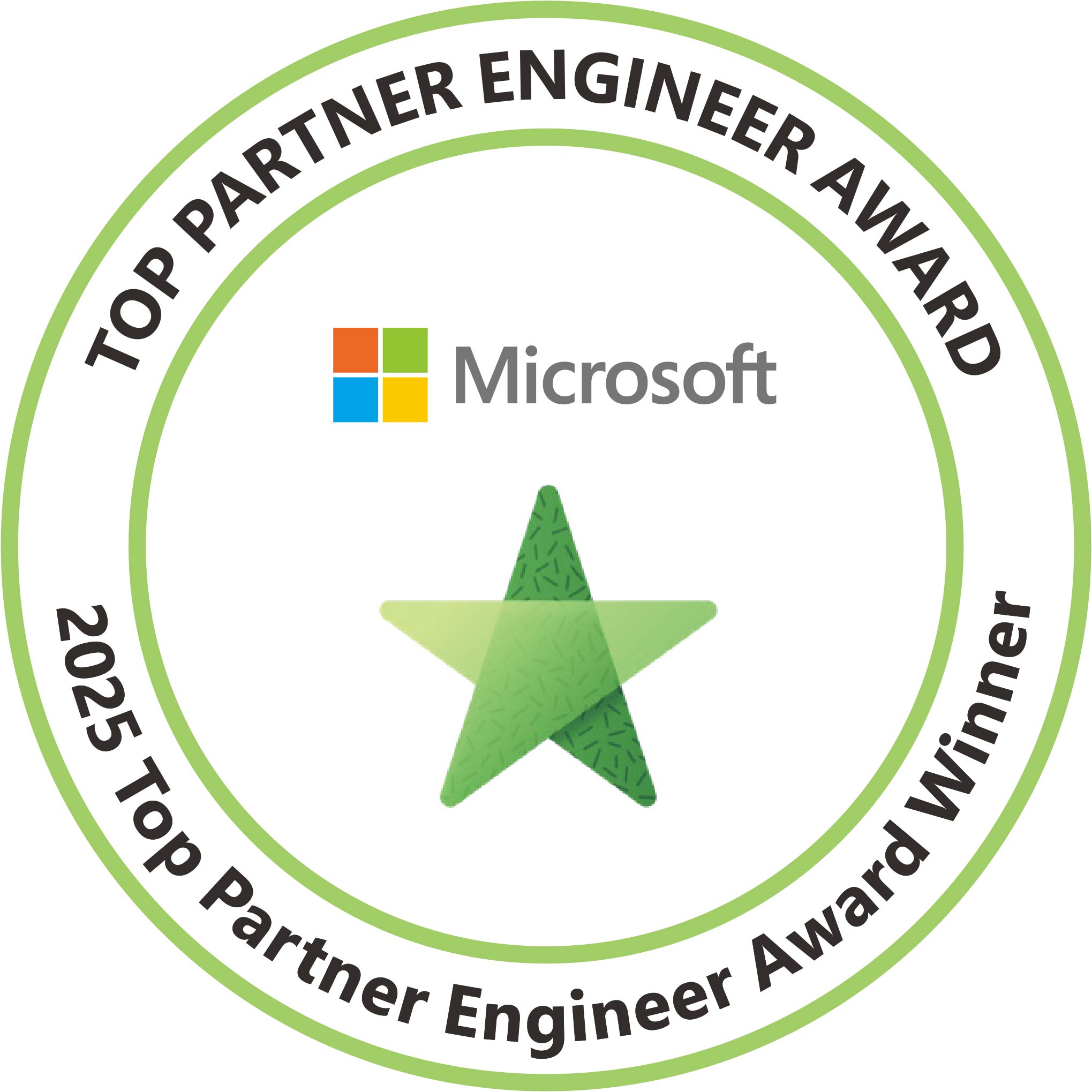 Microsoft Top Partner Engineer Award2025ロゴ